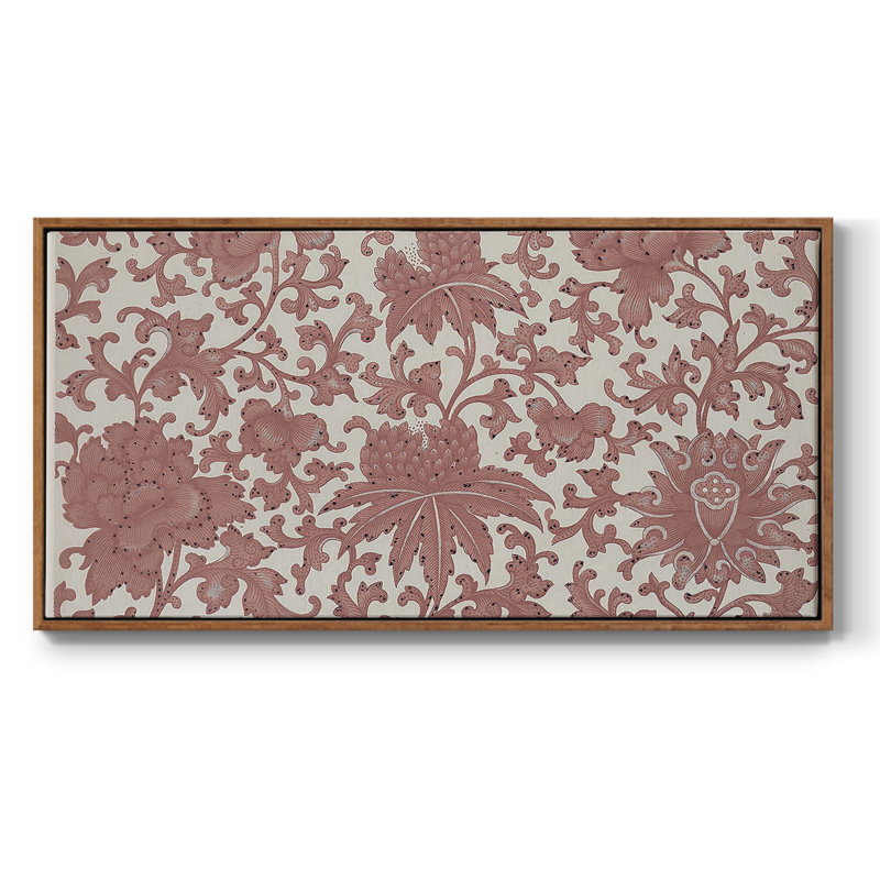 Série abstraite-DCCCLXIX- Toile tendue avec châssis tendue, prête à être accrochée, H 21 po x l 41 po, Noyer