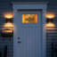 Matte Black LED Wall Light, Dusk to Dawn-1750883522