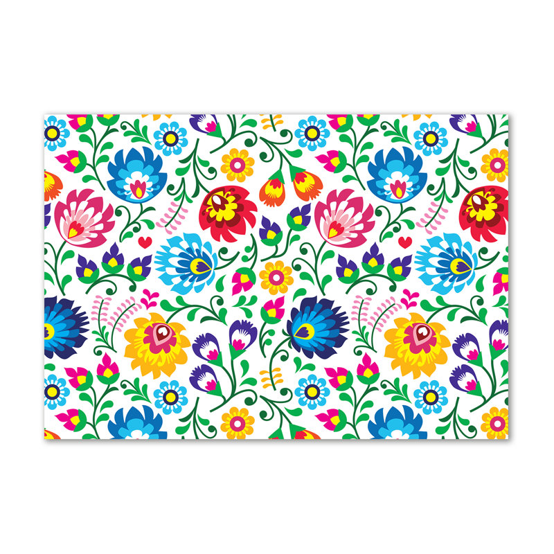 Ethnic Pattern - Wrapped Canvas Print