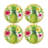 Suzan Melamine Dinnerware Set 16 Piece - Service for 4
