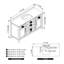Meuble-lavabo simple 60 po avec comptoir de qualité supérieure OVE Decors Tahoe-2116714053