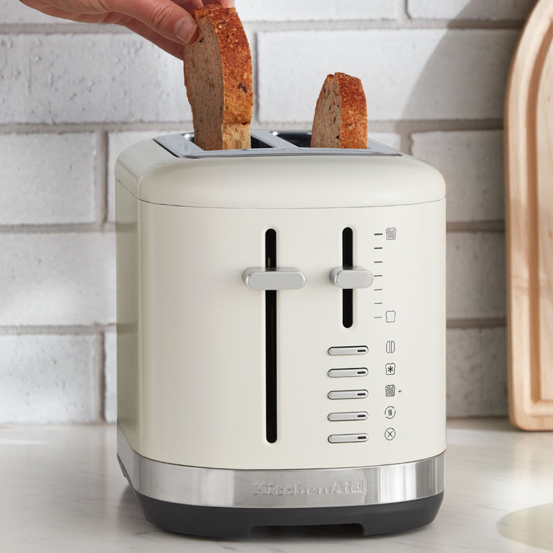 Grille-pain 2 tranches KitchenAid, Blanc porcelaine