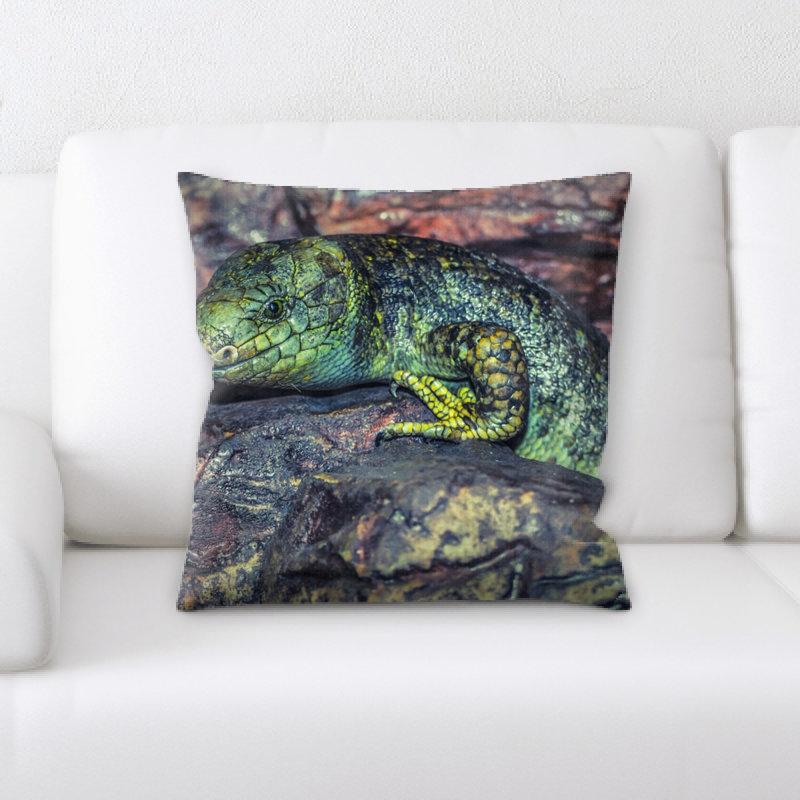 Microsuede Throw Pillow