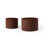 Dorismond 2 Piece Coffee Table Set MDF Nesting Table Handcraft Round Coffee Table for Living Room-1098784986