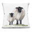 Coussin Snowy Day Christmas Cow