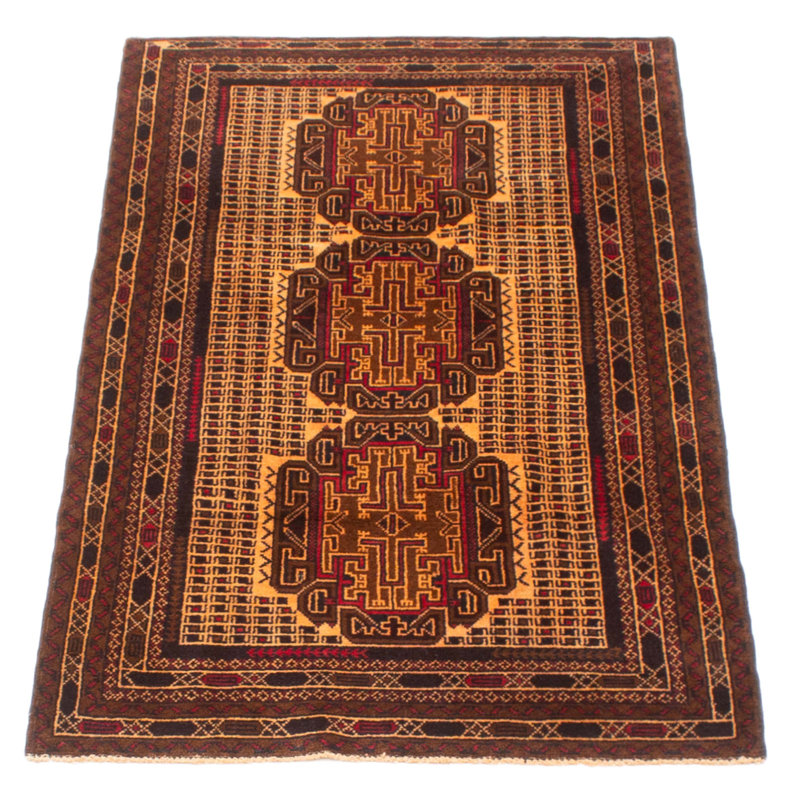Teimani Brown Rug 2'8" x 5'3"