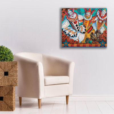 Toile épique Graffiti «Big Top» par David Galchutt, 24 po x 20 po