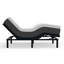 Matelas en mousse viscoélastique gélifiée de zone moyenne 12 po Blissful Nights et base réglable E3-374661715