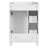 24-Inch Bathroom Vanity Cabinet With Ceramic Sink-610087406