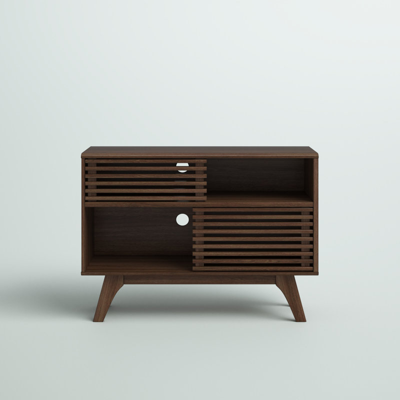 Render Two-Tier Display Stand, Walnut