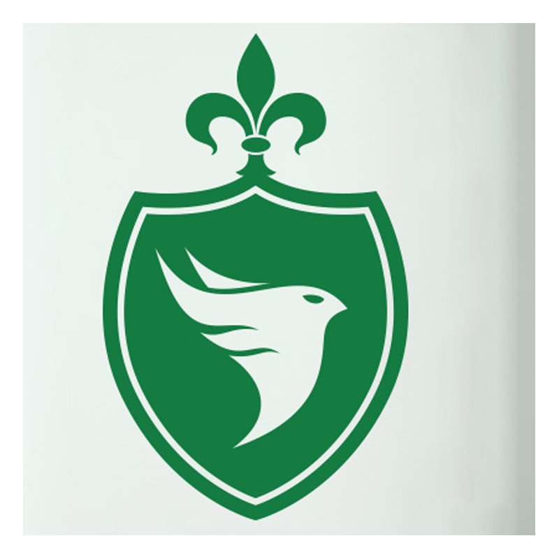 Animals Wall Decal, Green