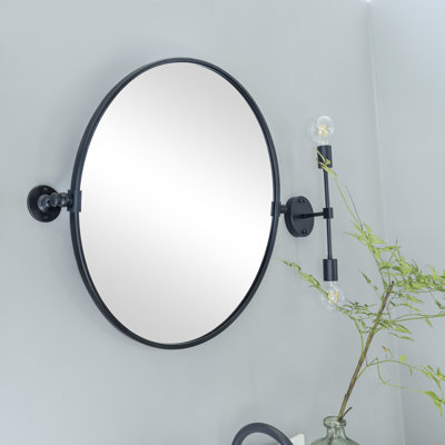 Adlina Metal Round Mirror