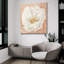 «Serene Peony Terracotta» par Julia Purinton, art mural en verre acrylique-431706818