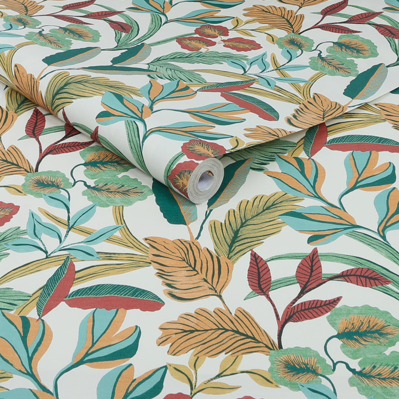 Sublime Floral Double Roll, Neutral