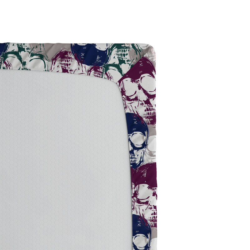 Drap-housse crâne Ambesonne, Drap-housse très grand californien