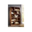 Duke 200cm H x 115cm W Solid Wood Standard Bookcase