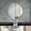 Huldar Glass Flat Wall Mirror
