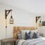 Ensemble de 2 appliques murales Farmhouse