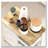 Rolling Kitchen Island Cart with Butcher Block Top