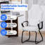 Faux Leather Seat Reception Chair
