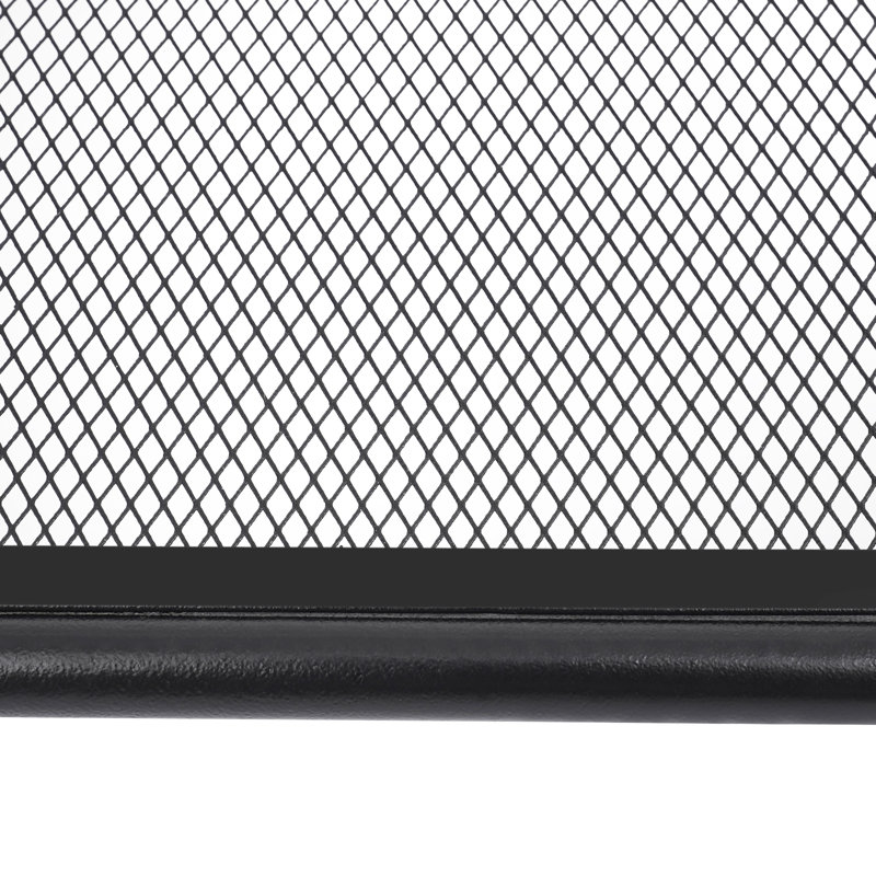3-Tier Metal Shoe Rack Organizer With Handrails,  Carbon Steel Storage Shelf, Black