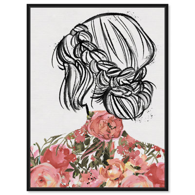 Portraits de printemps - peinture sur toile