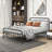 Modern Steel Bed Frame-89150869
