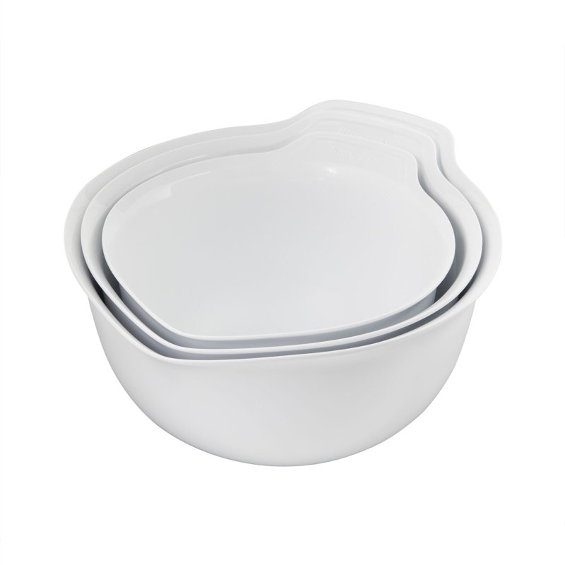 KitchenAid® Universal 3-Piece Nesting Mixing Bowls, Off White