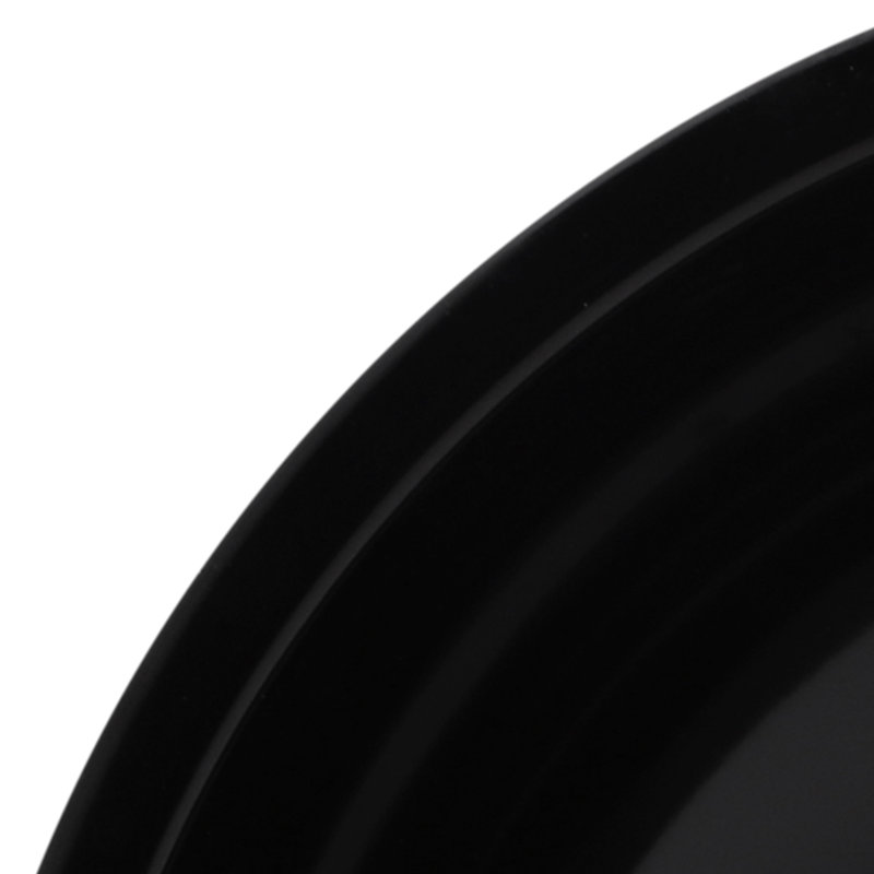 Elite Global Solutions Belize Melamine Serving Bowl, Black