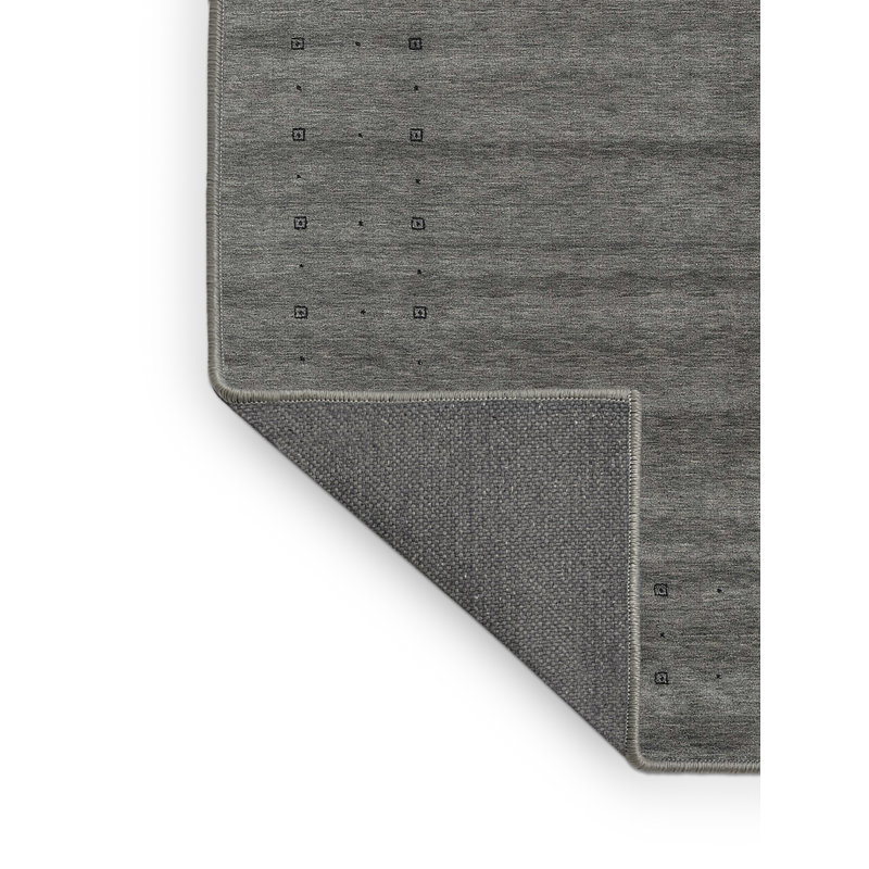 Tapis noir/gris, Rectangle 5 pi x 7 pi