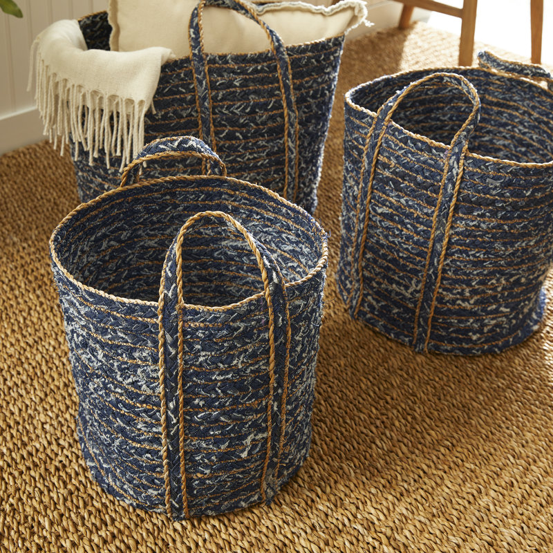 Palma Handmade Seagrass Decorative Basket Set
