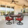 Keaney 5 Piece Dining Set with Cushions