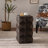Three - dimensional Embossed Pattern Designed Retro Side Table with Meticulous Craftsmanship, Ideal for Adding Vintage Charm to Your Space