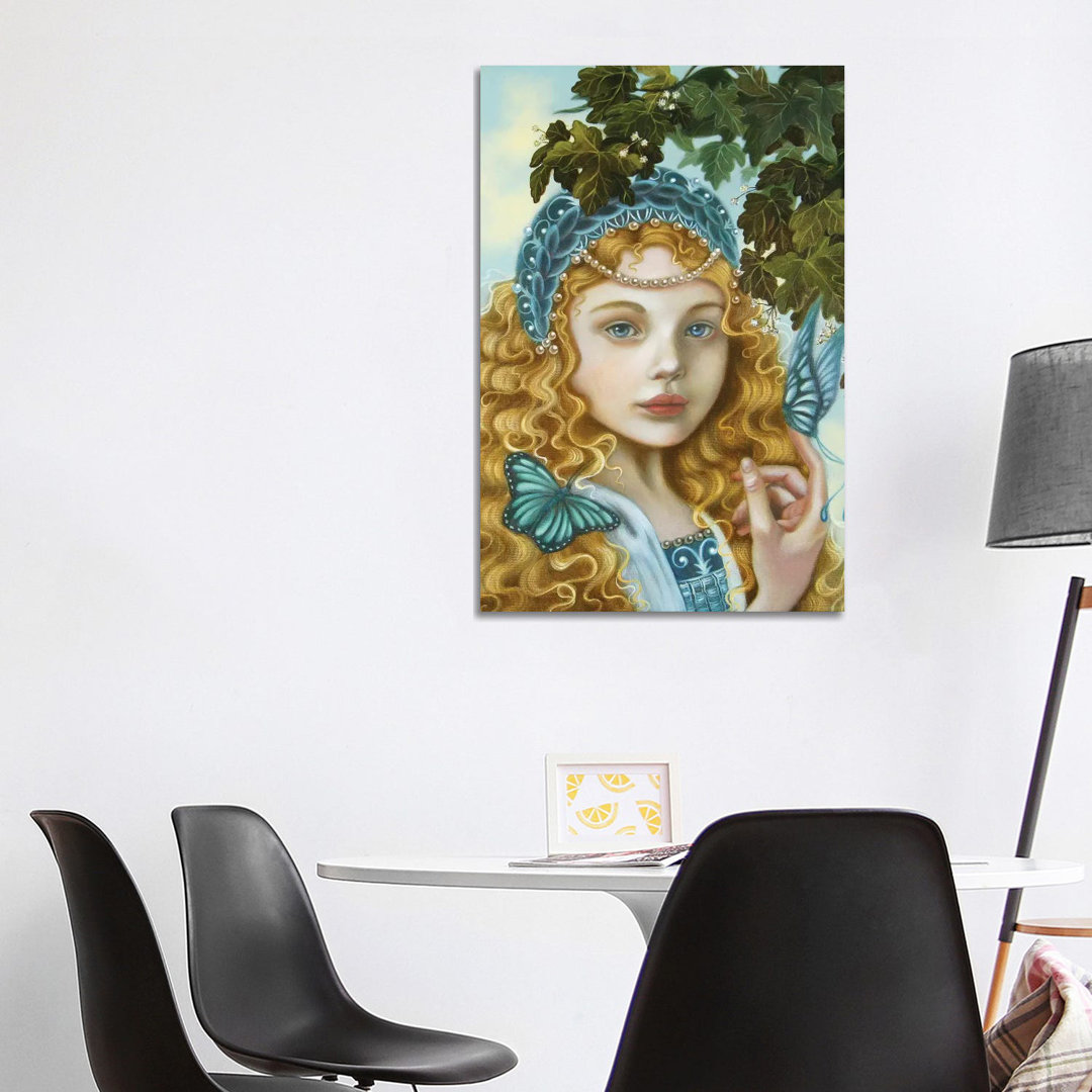 Azzurra von Carla Secco - Galerie-Giclée auf Leinwand