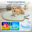  Tapis de refroidissement pour chien lavable, 35 po x 33 po, épais et durable, tapis de refroidissement pour animaux pliable pour l'intérieur et l'extérieur-2101848459-2101848454