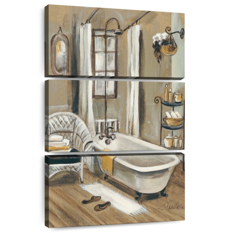 Lilie French Bath II, H 32 po x l 20 po