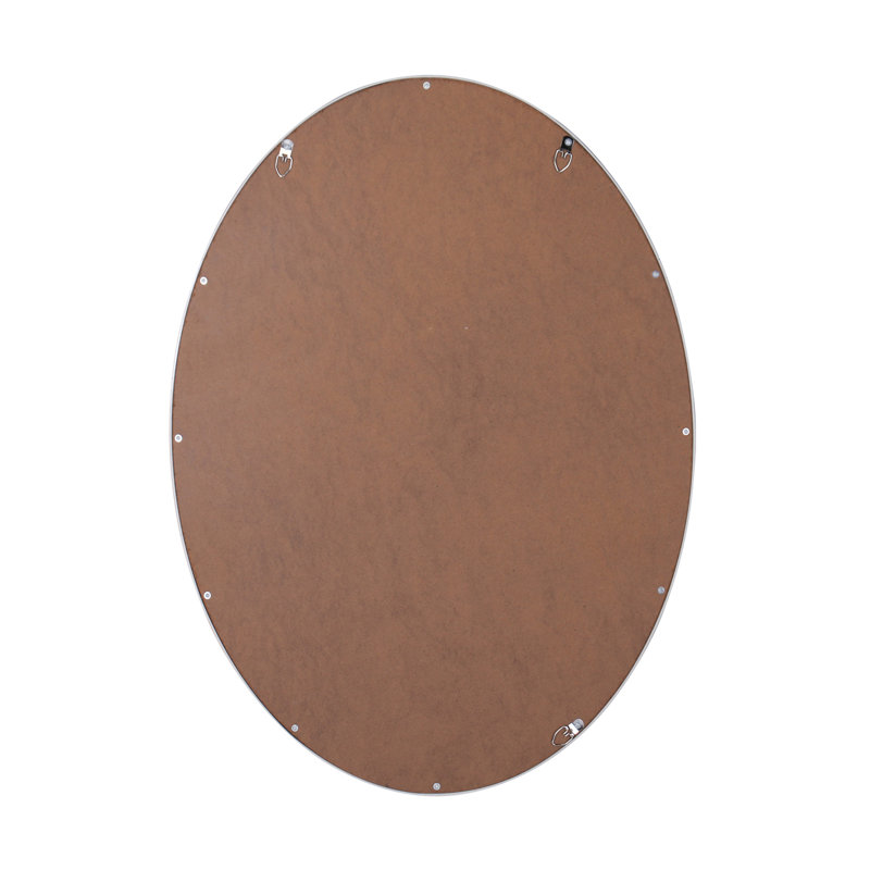Flat Wall Mirror, Silver