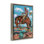 «Lassoing Cowboy Scene», art mural encadré par John Dixon