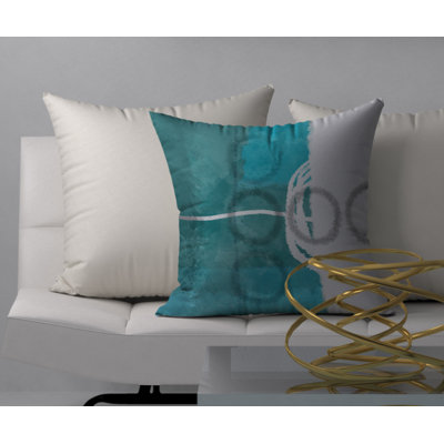 Abstract Throw Pillow