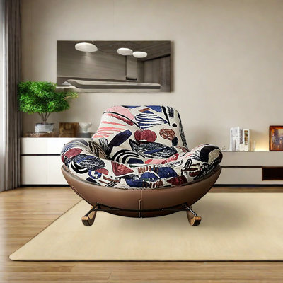 Simple Abstract Rocking Chair Rocking Chair