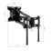 Atlantic Black Wall Mount for Screens Holds up to 77 Lb.