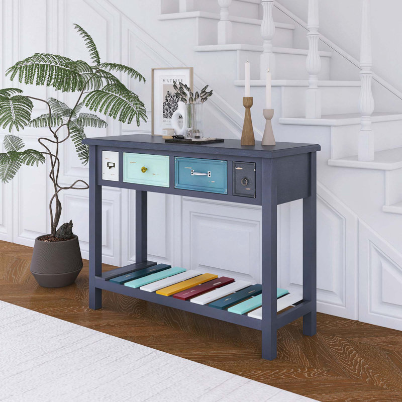 Hand-Carved 2-Doors Accent Cabinet - Traditional Craftsmanship And Functionality Combined