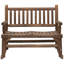 Chaise berçante en bois 2 personnes-1033986688