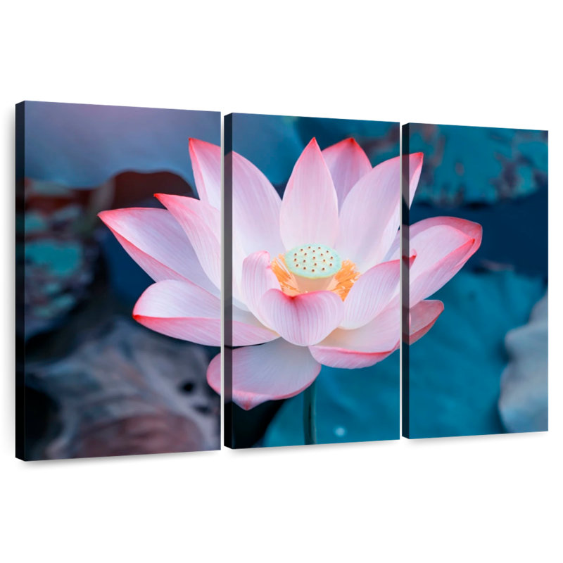 Harnek Twilight Lotus, 32" H x 50" W