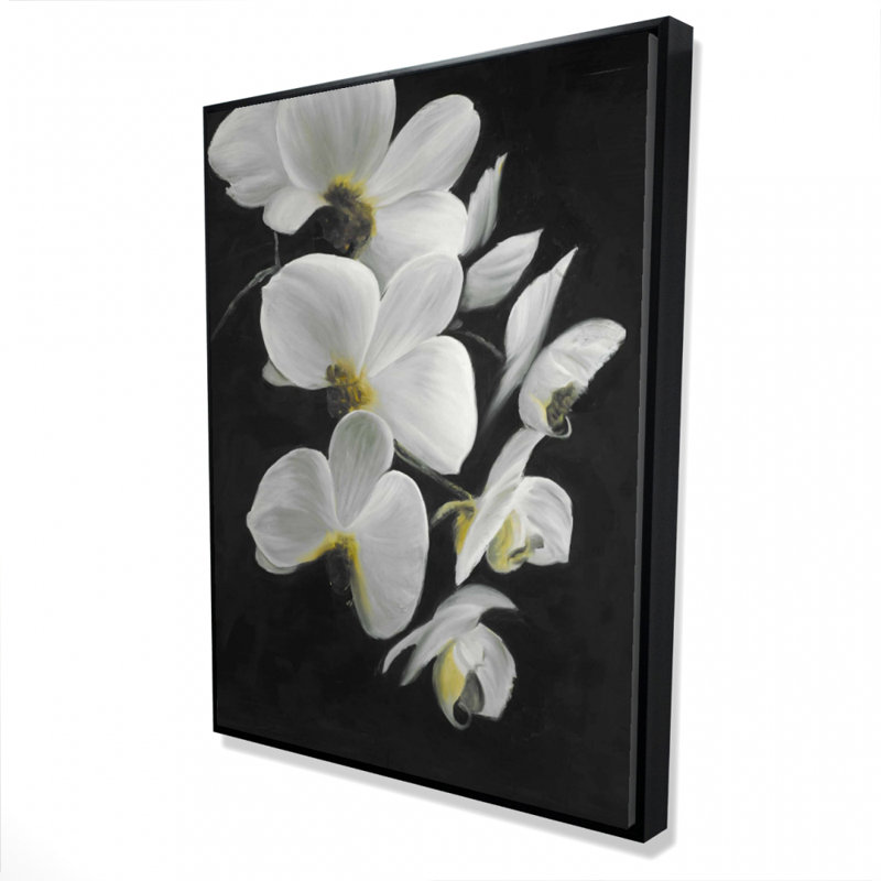 Magnifiques orchidées sur toile