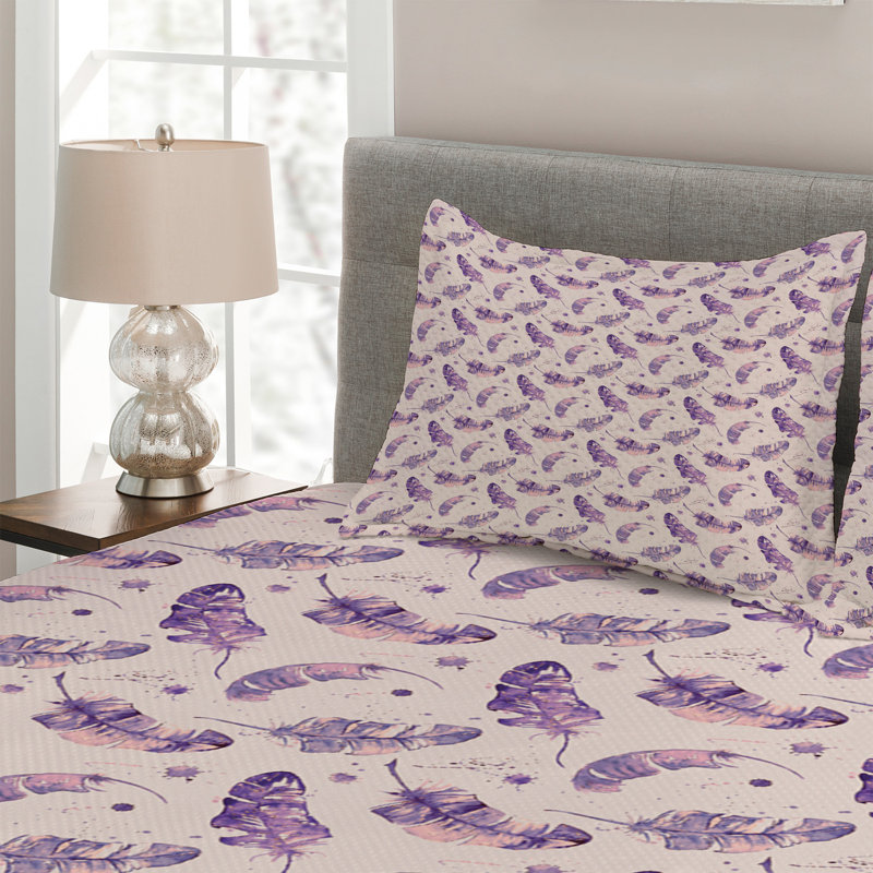 Rustic Coverlet, King Bedspread + 2 Shams