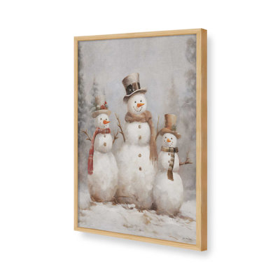 «Snow Pals» par Jo Moulton, reproduction d'art sur toile