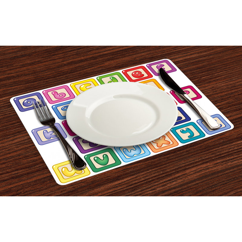 Polyester Kids Rectangle Placemat