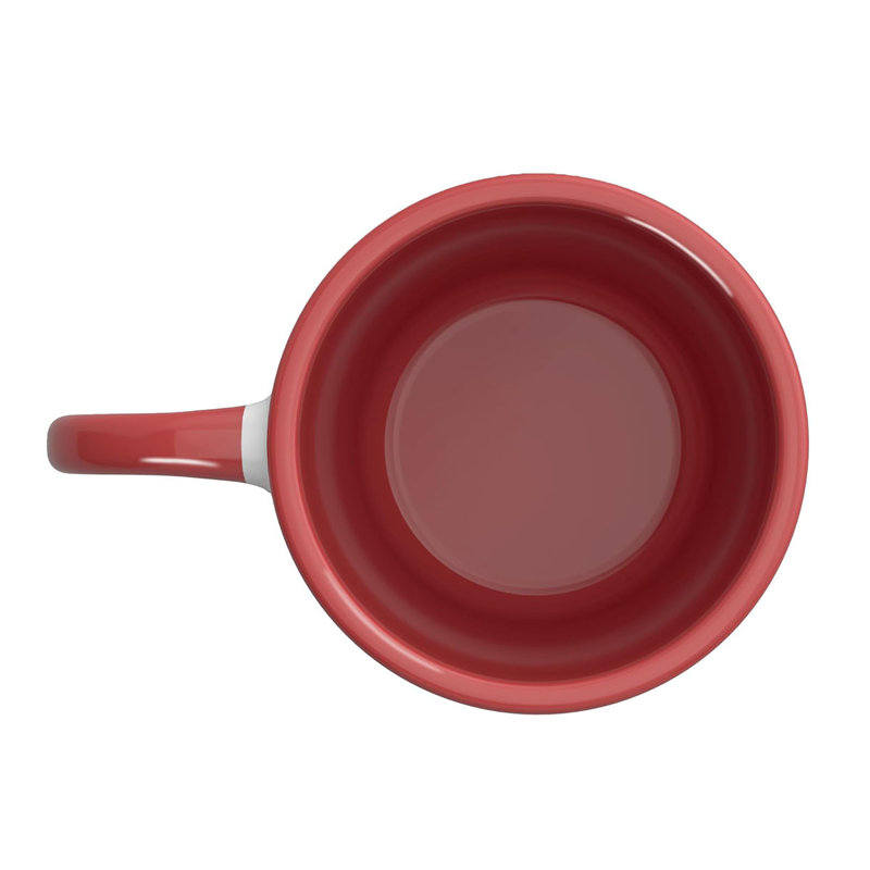 Ceramic Coffee Mug, Red