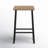 Lada Counter Stool with Metal Frame-534411051